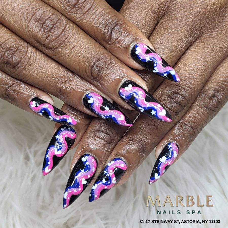 Lovely Nails Ideas | Marble Nails Spa in Astoria, NY 11103